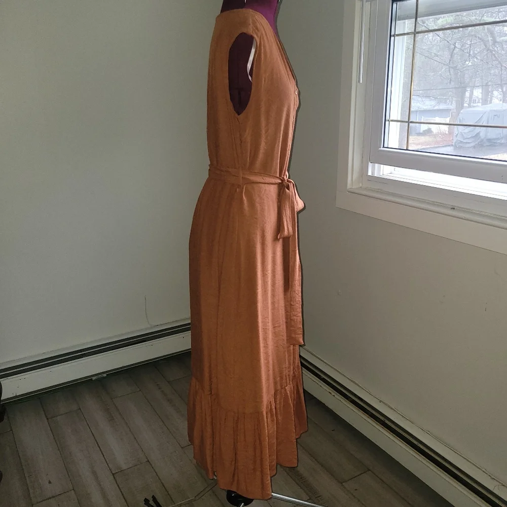 Nanette Lepore Sleeveless V-neck Dress - Picture 2 of 10